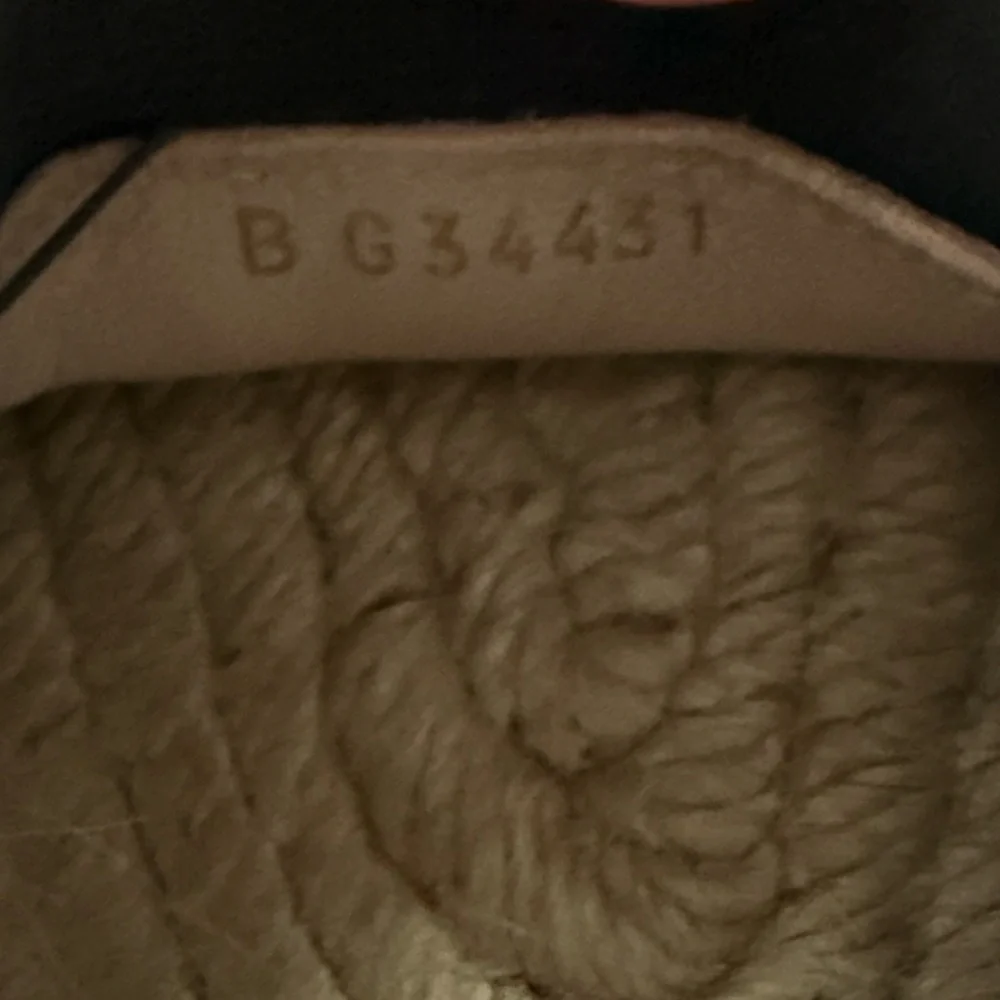 CHANEL Two-Tone Leather Espadrilles in Cream and Black